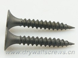 fine threaded drywall screw grey